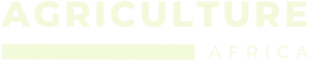 Agriculture Culture in Africa Logo on White Background