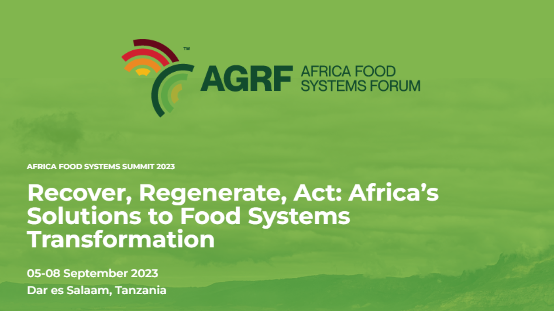 Africa Food Systems Forum 2023