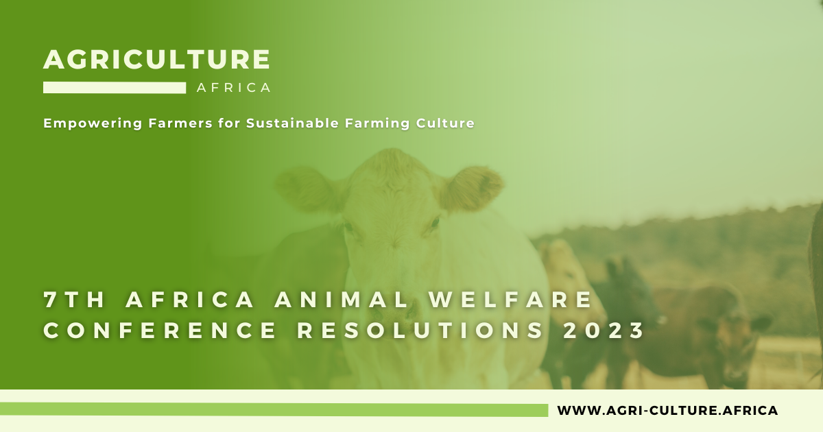 7th Africa Animal Welfare Conference Resolutions 2023